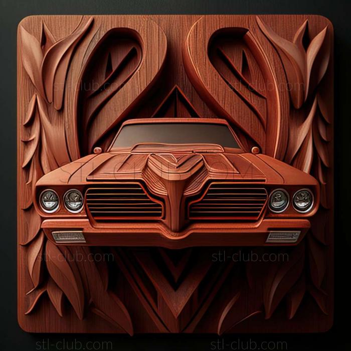 3D модель Pontiac 22 (STL)